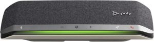 Poly Sync 40 MS Teams Wireless Speakerphone, Bluetooth, USB-A/USB-C, Silver