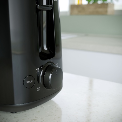 Philips Daily Collection HD2583/90 Toaster 600 W, Black - Image 4