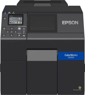 Epson ColorWorks C6000Ae (BK) Industrial Label Printer Inkjet Colour 119 mm/sec USB LAN