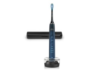 Philips Sonicare DiamondClean 9000 Series HX9911/88 Electric Toothbrush, Black/Blue