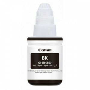 Canon GI-490BK (0663C001) Ink Refill Bottle, Black