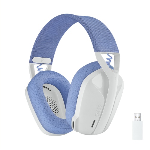 Logitech G435 LIGHTSPEED Wireless Gaming Headset, Bluetooth, Off White and Lilac - Image 8