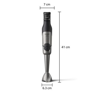 Philips 5000 Series HR2683/00 Hand Blender 1200 W, Silver/Black