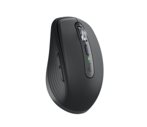 Logitech MX Anywhere 3S Mouse - RF Wireless + Bluetooth, Laser, 8000 DPI, Graphite
