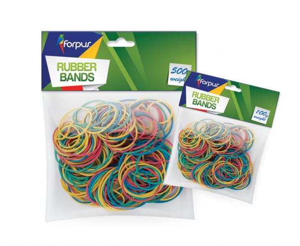 Rubber Forpus, different sizes, different colors, 1107-019 500g