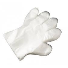 Gloves, PLASTICPACK, polyethylene HDPE, disposable, L size (100 pcs)