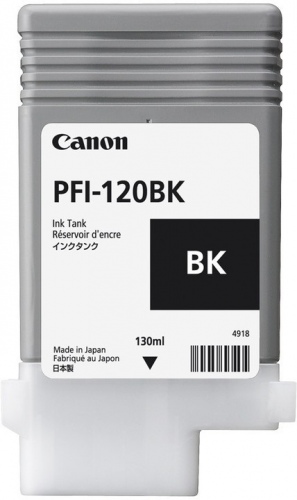 Canon PFI-120BK (2885C001) Ink Cartridge, Black