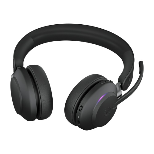 Jabra Evolve2 65 MS Stereo Wireless Headset, Bluetooth, USB-C, Black - Image 4