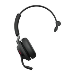 Jabra Evolve2 65 MS Mono Link390a Wireless Headset, Bluetooth, USB-A, Black