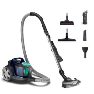 Philips 5000 Series FC9556/09 PowerCyclone 7 Vacuum Cleaner, Louros Blue/Black