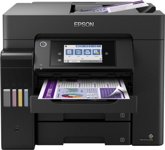 Epson EcoTank L6570 Printer Inkjet Colour MFP A4 32 ppm USB Wi-Fi Ethernet LAN - Image 5