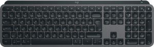 Logitech MX Keys S Wireless Keyboard, RF Wireless+Bluetooth, Illuminated, US Int, Graphite