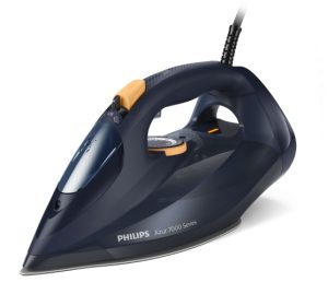 Philips Azur 7000 Series DST7060/20 Steam Iron 3000 W, Blue/Yellow