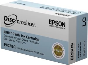 Epson Discproducer PJIC7(LC) (C13S020689) Ink Cartridge, Light Cyan
