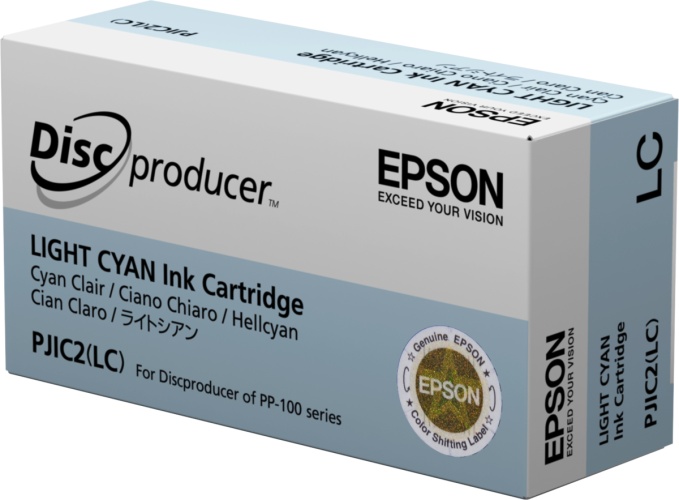 Epson Discproducer PJIC7(LC) (C13S020689) Ink Cartridge, Light Cyan
