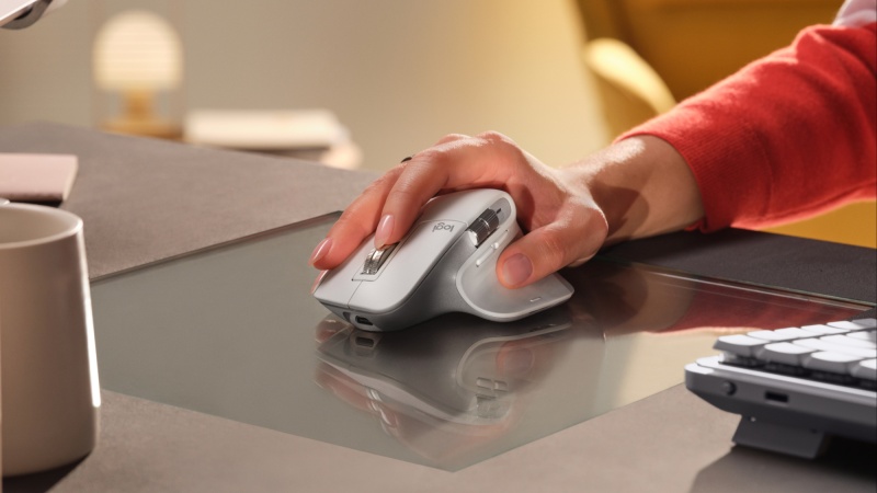 Wireless mouse Logitech MX Master 3S for MAC - Pale Grey - Image 8