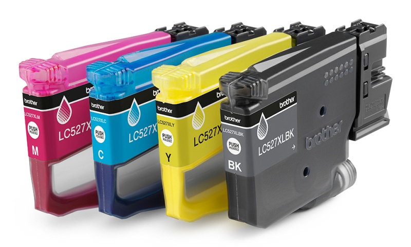 Brother LC-527XLVAL (LC527XLVAL) Ink Cartridge Multipack, BK/C/M/Y - Image 2