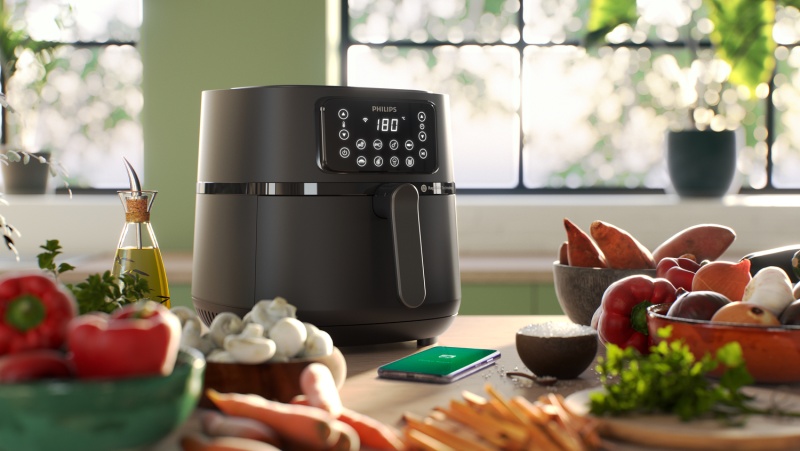 Philips 5000 Series XXL HD9285/93 Hot Air Fryer 7.2 L 2000 W, Black - Image 3
