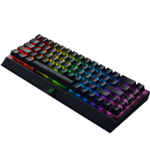 Razer BlackWidow V3 Mini HyperSpeed Gaming keyboard USB+RF Wireless+Bluetooth Yellow Switch, Black
