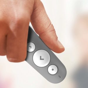 Logitech R500s Laser Presentation Remote, Mid Grey