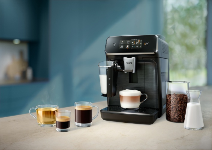 Philips LatteGo 2300 Series EP2331/10 Coffee Machine, Black - Image 6