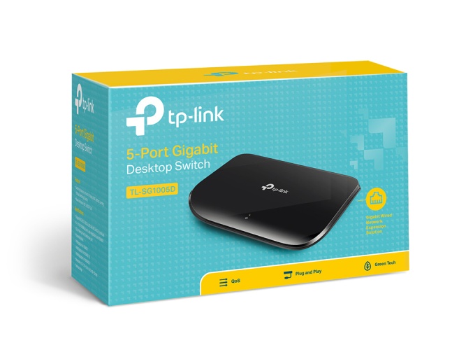 TP-Link TL-SG1005D 5-Port Gigabit Desktop Switch - Image 4