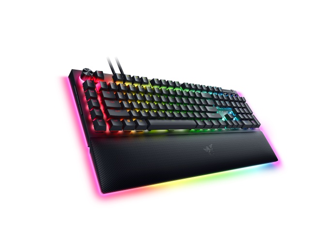 Razer BlackWidow V4 Pro Gaming keyboard Wired, USB QWERTY, US, Green Switch, Black - Image 3