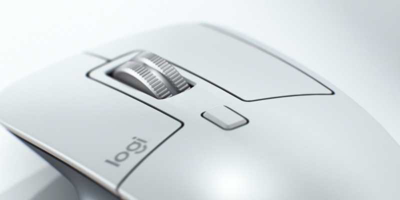 Wireless mouse Logitech MX Master 3S for MAC - Pale Grey - Image 7