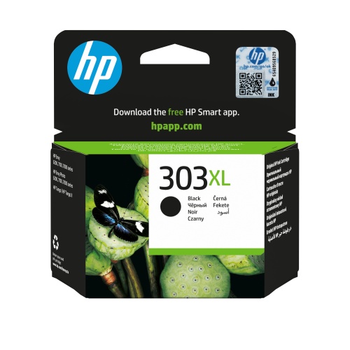 HP 303XL High Yield (T6N04AE) Ink Cartridge, Black