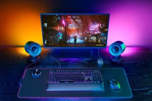 Razer Nommo V2 Pro Full range 2.1 PC Gaming Speakers, Black