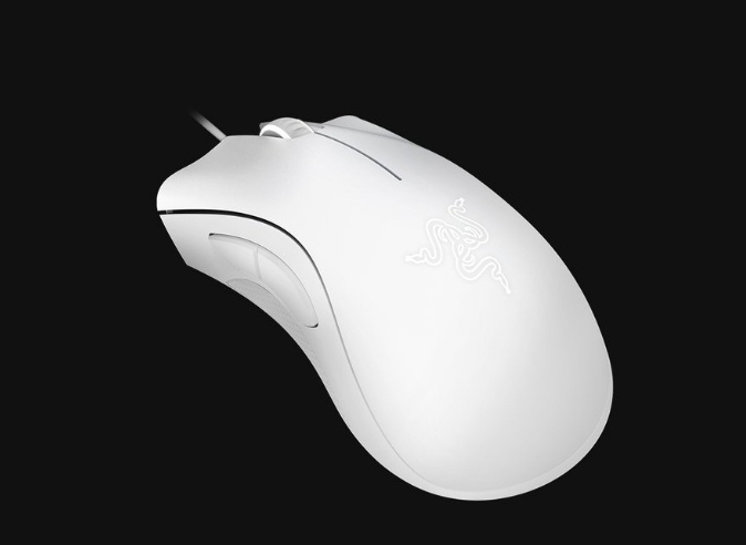 Razer DeathAdder Essential Wired Gaming Mouse USB Type-A Optical 6400 DPI, White - Image 2