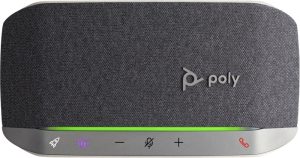 POLY Sync 20 MS Teams Wireless Speakerphone, Bluetooth, USB-A, Silver