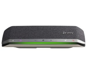 Poly Sync 40 MS Teams Wireless Speakerphone, Bluetooth, USB-A/USB-C, Silver