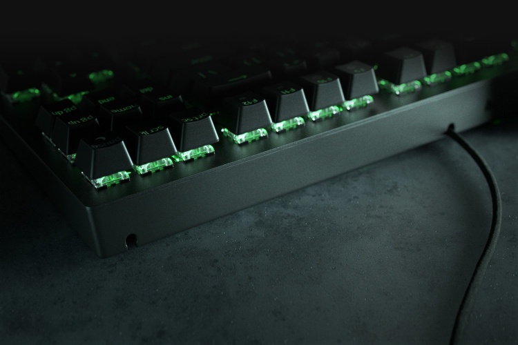 Razer Blackwidow V3 Tenkeyless Wired Gaming keyboard, RGB LED, USB, US, Green Switch, Black - Image 7