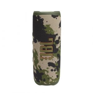 JBL Flip 6 Portable Speaker, Wireless, Bluetooth, Squad (Camouflage)