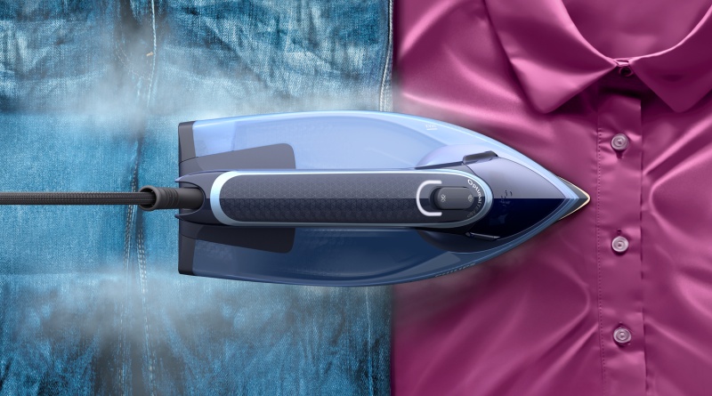 Philips Azur 8000 Series DST8020/20 Steam Iron, 3000 W, Light Blue - Image 4