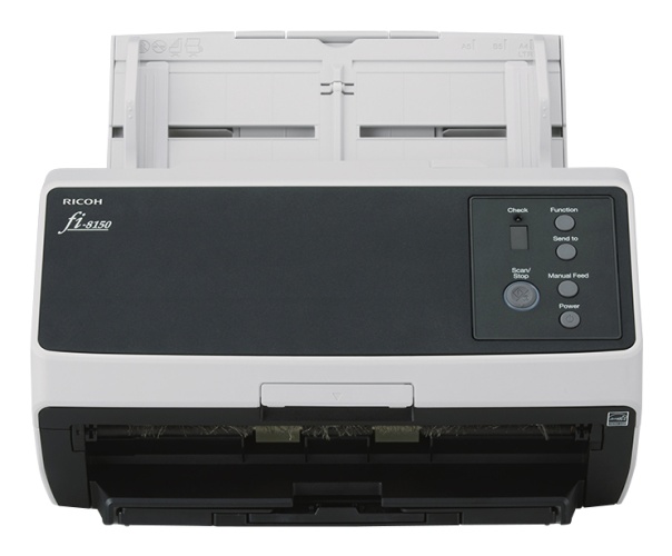 Ricoh fi-8150 Scanner A4 Spalvotas 50 ppm 600x600 DPI, Duplex ADF, USB, Ethernet LAN - Image 2