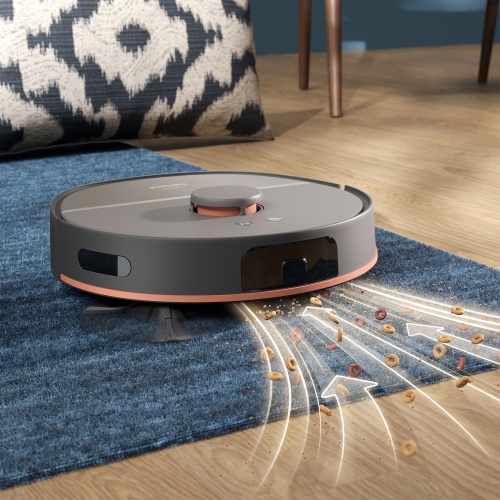 Philips HomeRun 5000 Series XU5000/10 Robot Vacuum Cleaner, Grey - Image 6