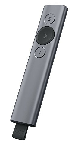 Logitech Spotlight Plus Presentation Remote Nuotolinio valdymo pultas, Slate