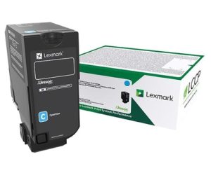 Lexmark 75B20C0 Toner Cartridge, Cyan