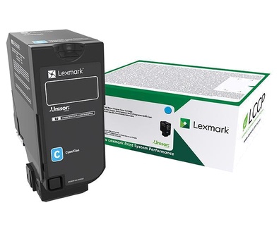 Lexmark 75B20C0 Toner Cartridge, Cyan