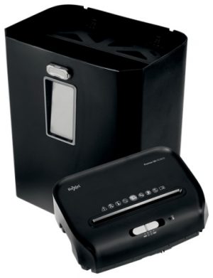 Rexel Promax REX823 Paper Shredder Cross Cut 4x40mm P-4 23L 58dB, Black