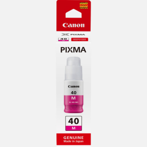 Canon GI-40M (3401C001) Ink Refill Bottle, Magenta