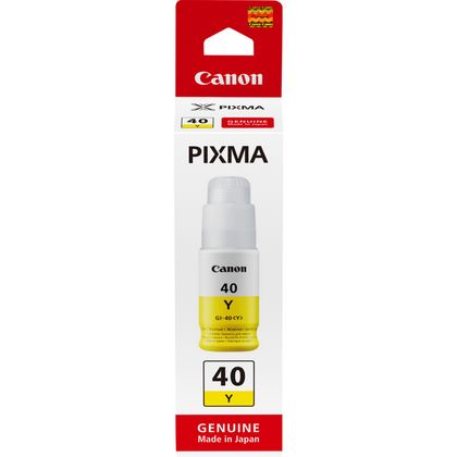 Canon GI-40Y (3402C001) Ink Refill Bottle, Yellow