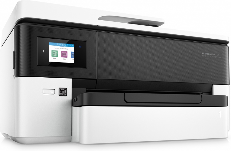 HP OfficeJet Pro 7720 Printer inkjet MFP A3 Colour 22 ppm Wi-Fi RJ-11 USB - Image 4