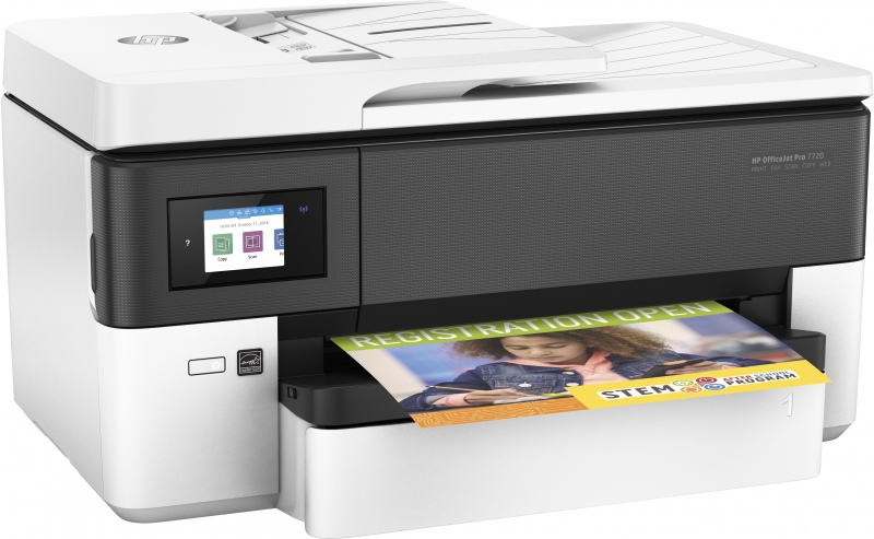 HP OfficeJet Pro 7720 Printer inkjet MFP A3 Colour 22 ppm Wi-Fi RJ-11 USB - Image 2