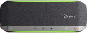 Poly Sync 40+ MS Teams Wireless Speakerphone, Bluetooth, BT700 USB-A Adapter, Silver