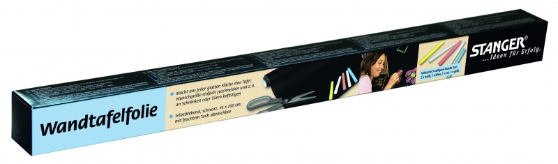 STANGER Self-Adhesive Blackboard, 45x200 cm,1 pcs 41000013 - Image 2