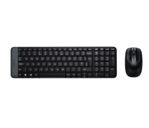 Logitech MK220 Combo Wireless Keyboard + Mouse, US, Black