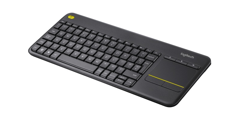 Logitech K400 Plus Touch Wireless Keyboard, RF Wireless, US, Black - Image 6